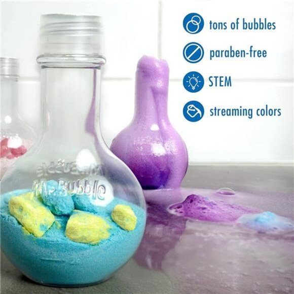 Original Kids Bath Bomb Potions Colorful Fizzy Fun Cool Foam and Bubble 4 Pack - Picture 5 of 7